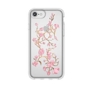 Speck iPhone SE (2020) / iPhone 8 Presidio Clear Print Glodenblossoms