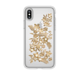 Speck iPhone XS/X Presidio Clear Print 透明內嵌式印花防撞保護殼