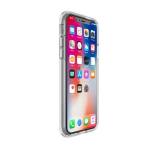 Speck iPhone XS/X Presidio Clear Print 透明內嵌式印花防撞保護殼