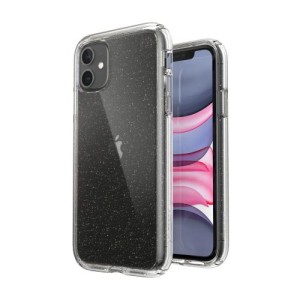 Speck iPhone11 Presidio Clear Glitter 閃粉防撞保護殼 - 金色閃粉