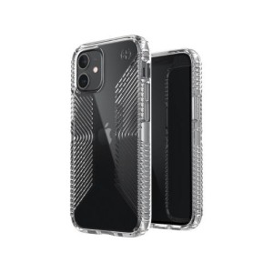 Speck iPhone12 Mini Presidio Perfect-Clear with Grip 透明抗菌防手滑防撞殼