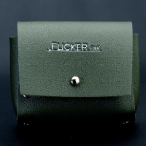 Flicker Ear Handmade Leather IEM Pouch