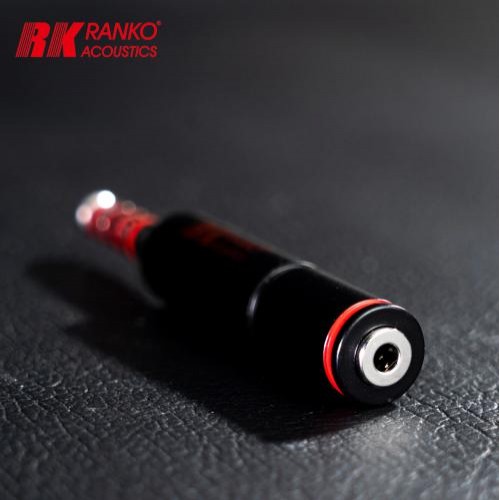 Ranko Acoustics RCP-2025 3.5mm (F) to 2.5mm (M) 無氧黃銅鍍銀再鍍銠 