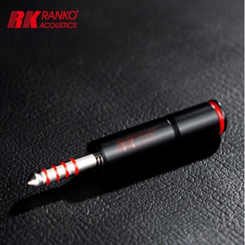Ranko Acoustics RCP-2043  3.5mm (F) to 4.4mm (M) 磷青銅鍍金再鍍銠