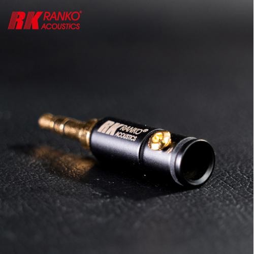 Ranko Acoustics REP-100 3.5mm DIY Plug 24K Gold Plated