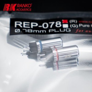 Ranko Acoustics REP-078(G)  0.78 2pin 插針 24K鍍金