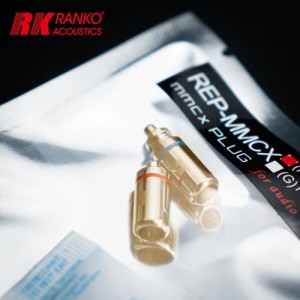 Ranko Acoustics REP-MMCX(R) MMCX DIY pin 24K gold plated and rhodium plated