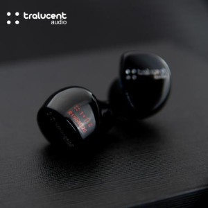 传神 Tralucent Audio 1+1.2 一圈一铁公模耳机 (黑)