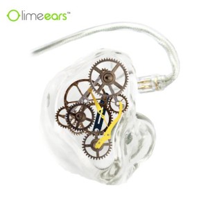 Lime Ears 訂製耳機裝飾 - 鐘錶齒輪