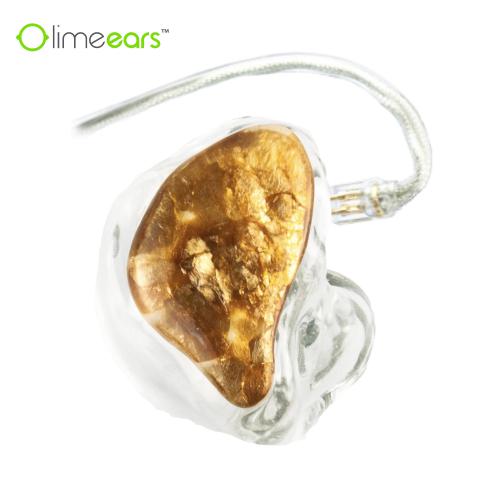 Lime Ears CIEM Natural Mica Faceplate