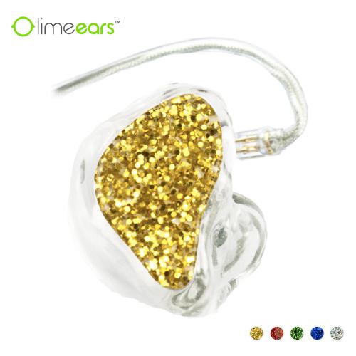 Lime Ears CIEM Faceplate - Glitter 