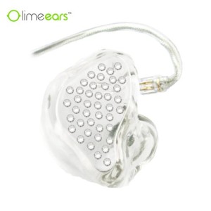 Lime Ears 訂製耳機面板裝飾 - 水鑽