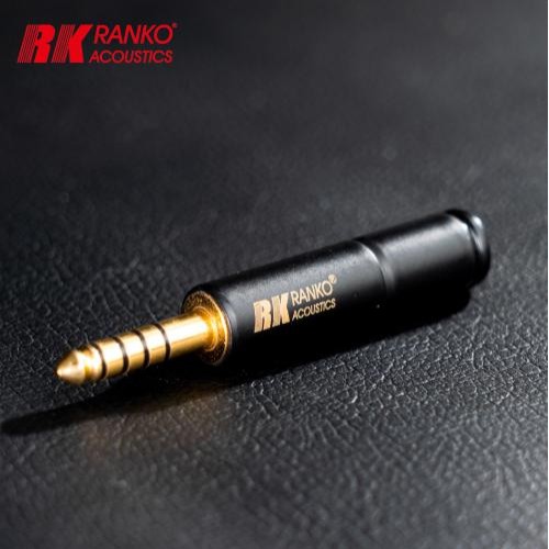 Ranko Acoustics Phosphor Bronze 24K gold plated 2.5mm (F) to 4.4mm (M) Adapter 