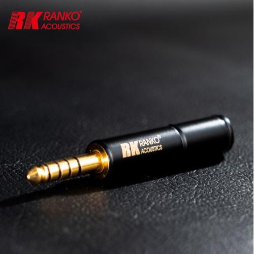 Ranko Acoustics RCP-143 3.5mm (F) to 4.4mm (M) Phosphor bronze plated with 24K gold