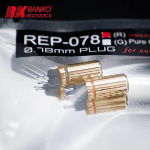 Ranko Acoustics REP-078(G) 0.78 2pin DIY Pin 24K gold plated