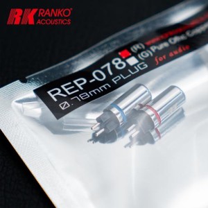 Ranko Acoustics REP-078(G) 0.78 2pin DIY Pin 24K gold plated