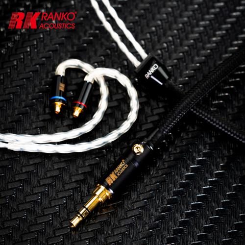 Ranko Acoustics RHA-800 6N單晶銅+單晶銅鍍銀耳機線