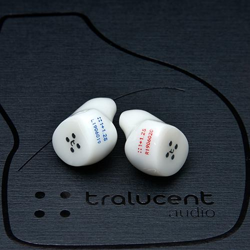 Tralucent Audio 1+1.2 一圈一鐵公模耳機 (白)