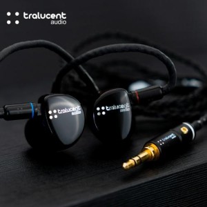 Tralucent Audio 1+1.2 Black 1DD + 1BA UIEM (Black)