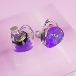 Flicker Ear Flow 一動圈公模耳機 (幻彩紫)